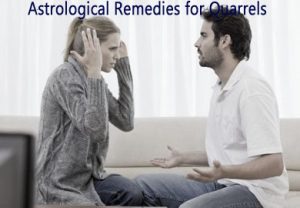 Astrological Remedies for Quarrels